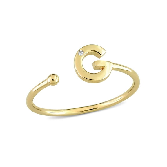 Everly Women's Diamond 10k Yellow Gold Ring