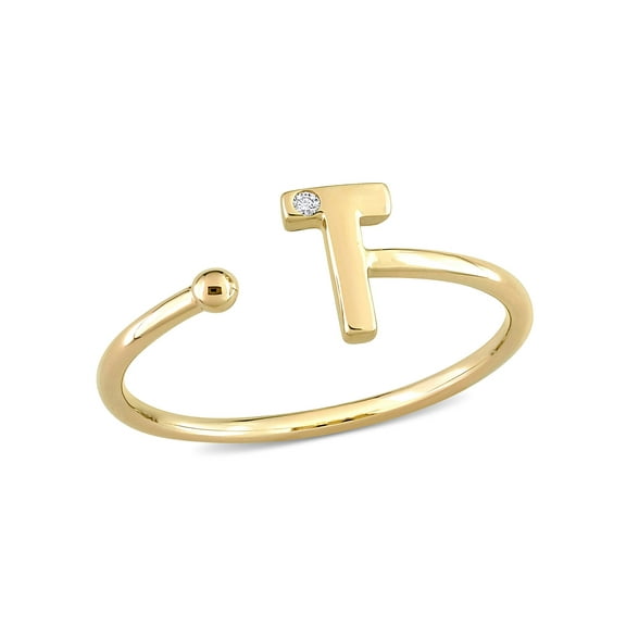 Everly Women's Diamond 10k Yellow Gold Ring