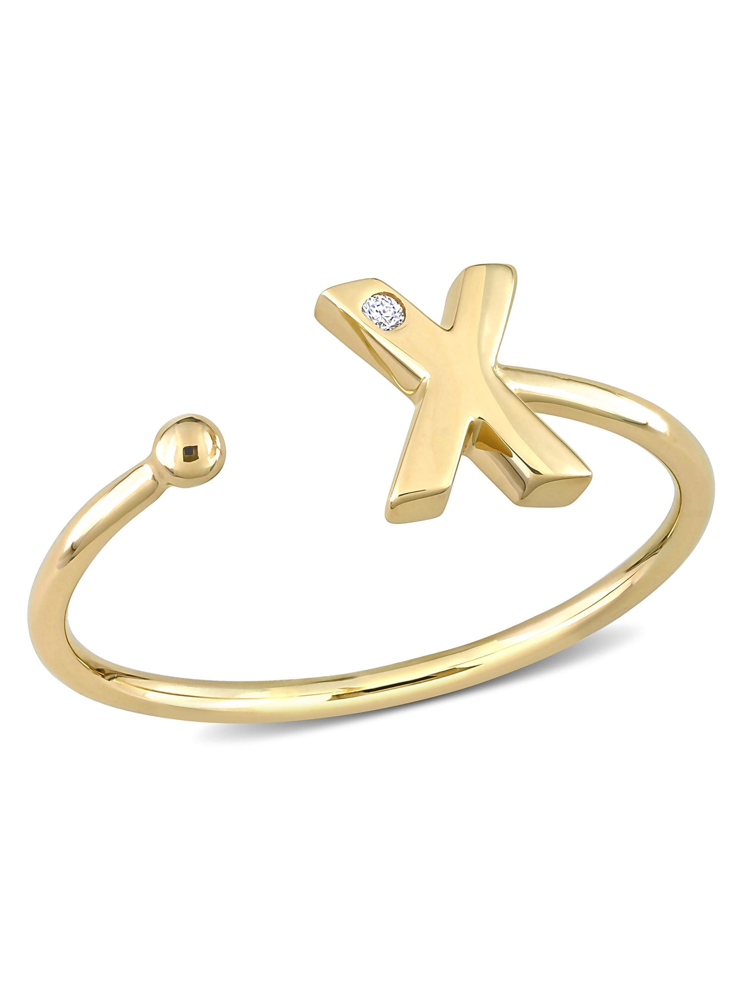 Everly Women's Diamond 10k Yellow Gold Ring