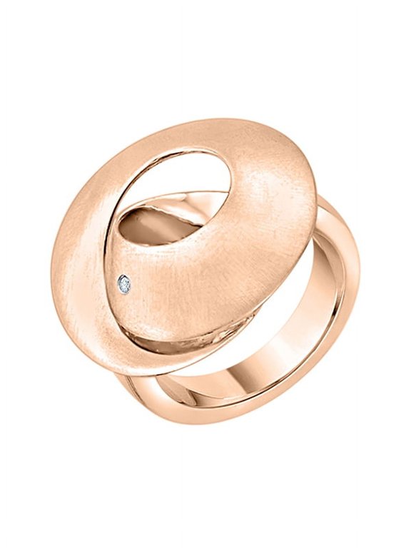 Diamond Accent Fashion Ring in 14K Rose Gold (I-Color, SI3-I1 Clarity)