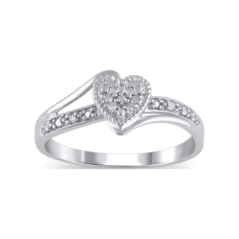 Diamond accent heart promise ring online