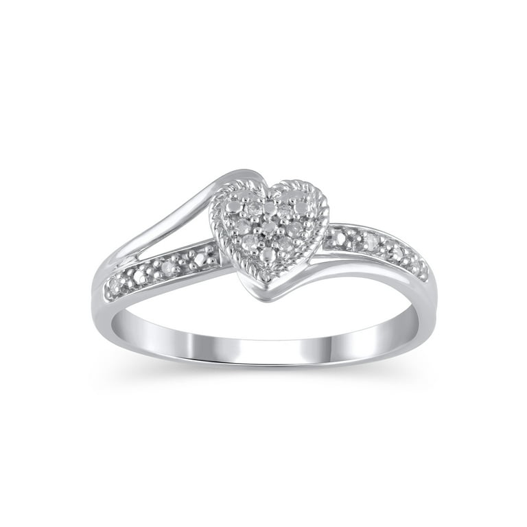 Diamond Accent I3 clarity J K color Hold My Hand Diamond Heart