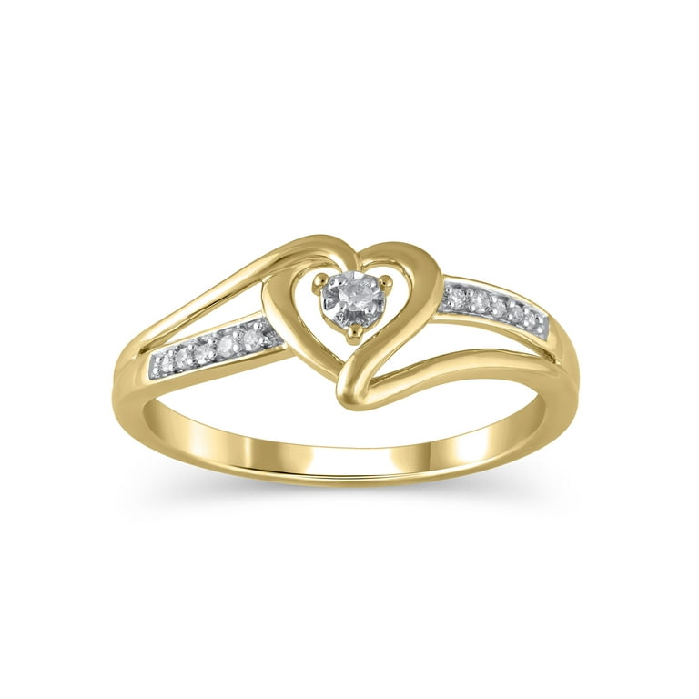 Diamond Accent I3 clarity J K color Hold My Hand Diamond Heart