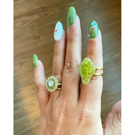 Diamond Adjustable Ring
