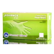 Diamond Advance Vinyl Powder-Free Gloves - Medium