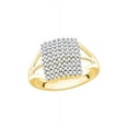 thumbnail image 1 of Diamond Anniversary Ring in 10K Yellow Gold (1/2 cttw) (I-Color, SI3/I1-Clarity) (Size-5.5), 1 of 2