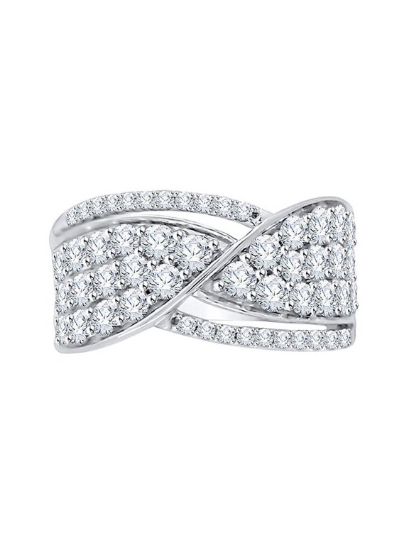 Diamond Anniversary Ring in 14K Gold (1 5/8 cttw) (I-Color, SI3-I1 Clarity)