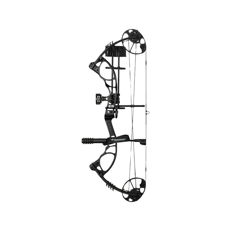 Diamond Edge XT Adult Compound Hunting Bow, Black, 20-70lb