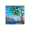 thumbnail image 1 of Diamond Art By Leisure Arts Stain Glass River, 12"X12", Intermediate Diamond Painting Kits For Adults, Art For Adults, Kit, Painting, 1 of 8