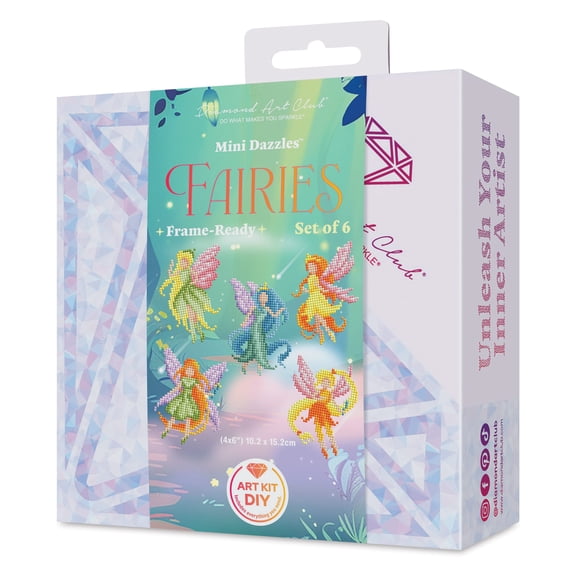 Diamond Art Club Mini Dazzles Kit - Fairies