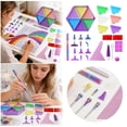 thumbnail image 1 of Diamond Art Drill Pens Kit with Screw Metal 1, 3, 6, 9 Tip Diamond Painting Accessories with Drill Tray Bead Dot Pen Correction Spatula Brush & Clay 5D Diamond Art Tools Set for DIY Nail Art, 1 of 5