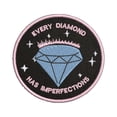 thumbnail image 1 of Diamond Art Embroidered Patch Iron-On Applique, Cosplay Vest Clothing Badge Back Packs Uniform DIY, 1 of 1