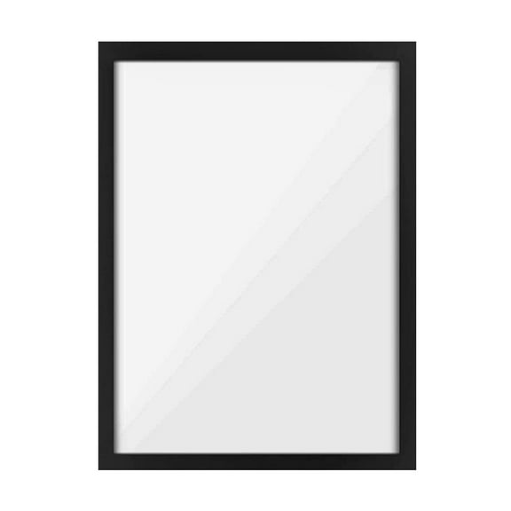 Diamond Art Frame Magnetic Display - Self-Adhesive Picture Frame for Diamond Painting, Black Finish 12x16 Inches, Wall Mount Decor for Home