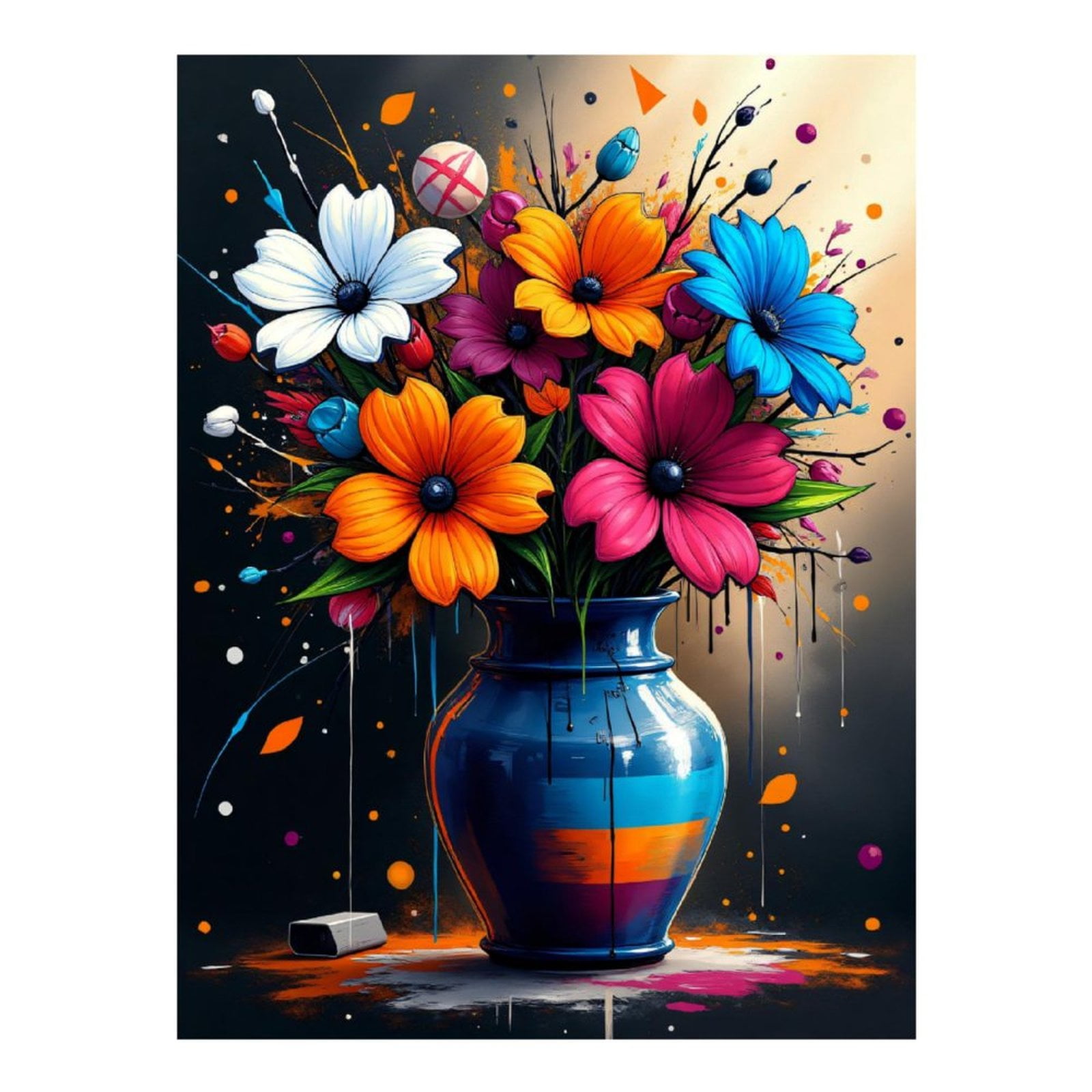 2-Piece Large Diamond Painting Trays With Lids & Stoppers - Organizer Tool For Diamond Art Kits