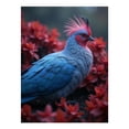 thumbnail image 1 of Diamond Art Kit for Adults, Blue Bird Red Flowers Diamond Painting for Adults Beginners, DIY Diamond Art Painting Kits, 5D Diamond Painting Crafts for Home Decor 12x16 Frameless, 1 of 7