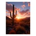 thumbnail image 1 of Diamond Art Kit for Adults, Cactus Desert Sunset Serenity Diamond Painting for Adults Beginners, DIY Diamond Art Painting Kits, 5D Diamond Painting Crafts for Home Decor 12x16 Frameless, 1 of 7