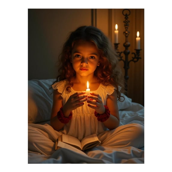 Diamond Art Kit for Adults, Candlelight Reading Nighttime Diamond Painting for Adults Beginners, DIY Diamond Art Painting Kits, 5D Diamond Painting Crafts for Home Decor 12x16 Frameless