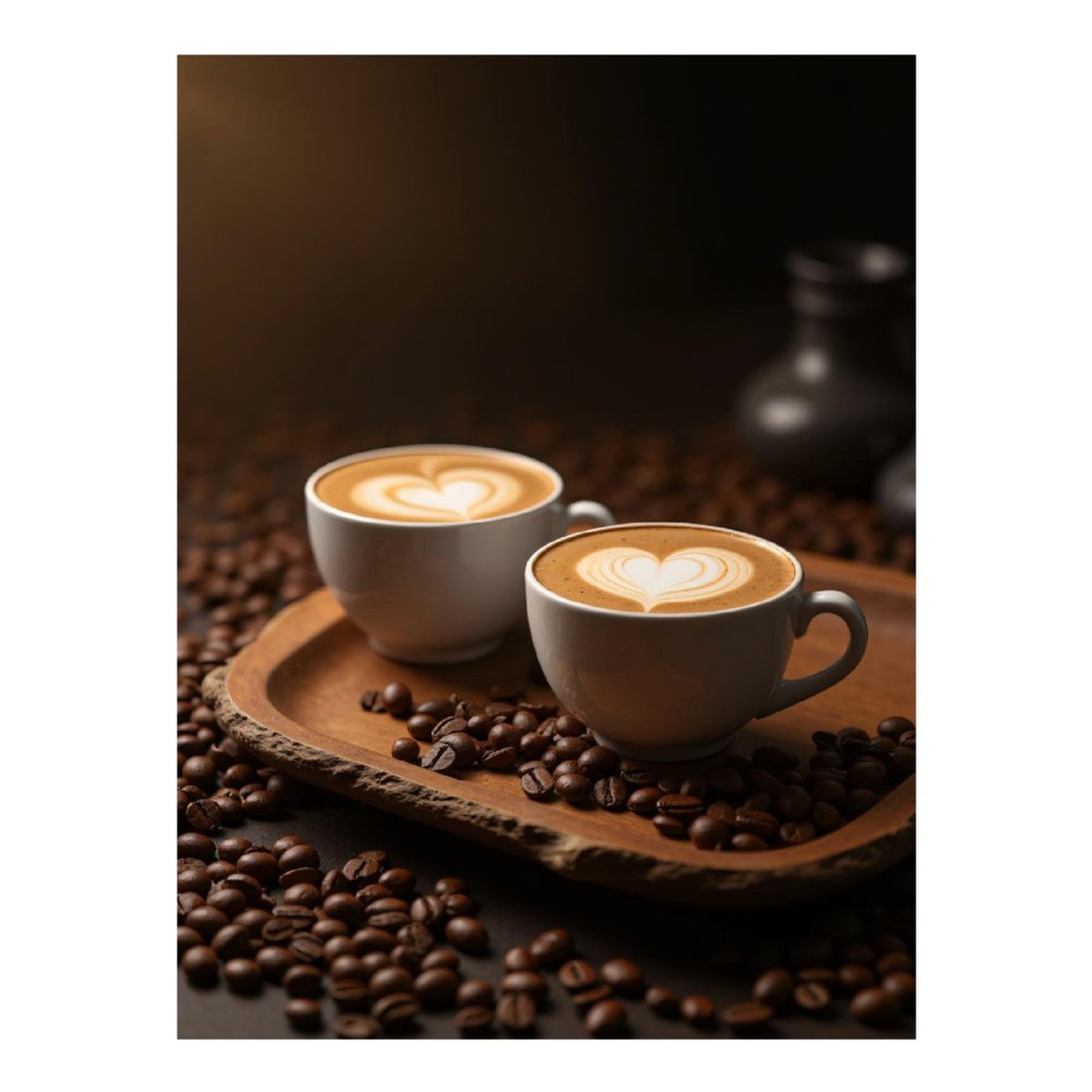 4 Kit Diamond Painting 5D Caffè – Mosaico Fai Da Te Con Tela HD E Strass Rotondi – Per Adulti E Bambini