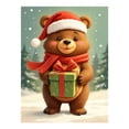 thumbnail image 1 of Diamond Art Kit for Adults, Christmas Bear Snowflakes Diamond Painting for Adults Beginners, DIY Diamond Art Painting Kits, 5D Diamond Painting Crafts for Home Decor 12x16 Frameless, 1 of 7
