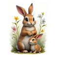 thumbnail image 1 of Diamond Art Kit for Adults, Classic Bunny Bronze Print No.112 Diamond Painting for Adults Beginners, 5D DIY Diamond Art Painting Kits, Colorful Diamond Painting Craft for Home Decor 12x16, 1 of 7