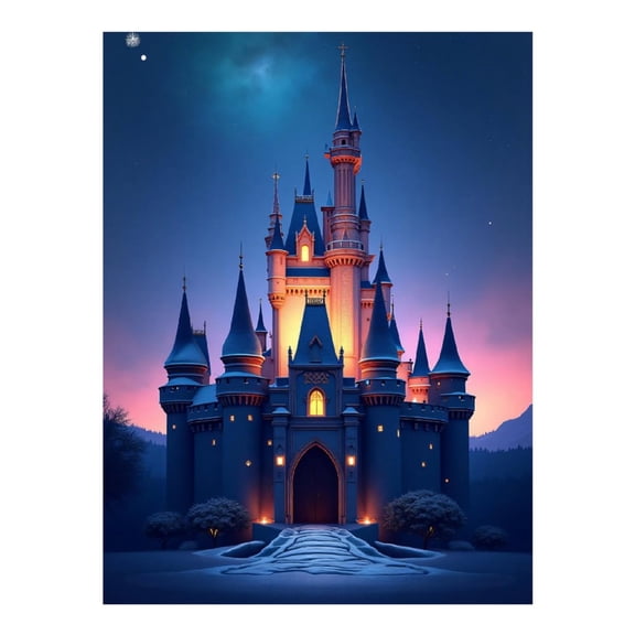 Diamond Art Kit for Adults, Classic Castle Print No.40 Diamond Painting for Adults Beginners, 5D DIY Diamond Art Painting Kits, Colorful Diamond Painting Craft for Home Decor 12x16