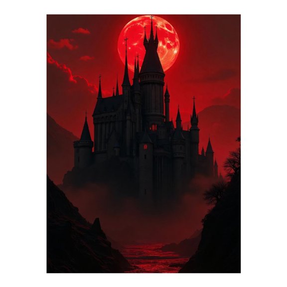 Diamond Art Kit for Adults, Classic Castle Print No.89 Diamond Painting for Adults Beginners, 5D DIY Diamond Art Painting Kits, Colorful Diamond Painting Craft for Home Decor 12x16