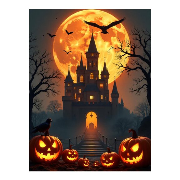 Diamond Art Kit for Adults, Classic Castle Print No.94 Diamond Painting for Adults Beginners, 5D DIY Diamond Art Painting Kits, Colorful Diamond Painting Craft for Home Decor 12x16