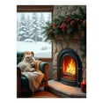 thumbnail image 1 of Diamond Art Kit for Adults, Classy Bright Fireplace Print No.7 Diamond Painting for Adults Beginners, 5D DIY Diamond Art Painting Kits, Colorful Diamond Painting Craft for Home Decor 12x16, 1 of 7