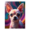 thumbnail image 1 of Diamond Art Kit for Adults, Colorful Dog Artistic Portrait Diamond Painting for Adults Beginners, 5D DIY Diamond Art Painting Kits, Colorful Diamond Painting Craft for Home Decor 12x16, 1 of 7