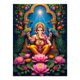 thumbnail image 1 of Diamond Art Kit for Adults, Colorful Elephant Deity Art Peacocks Diamond Painting for Adults Beginners, 5D DIY Diamond Art Painting Kits, Colorful Diamond Painting Craft for Home Decor 12x16, 1 of 7