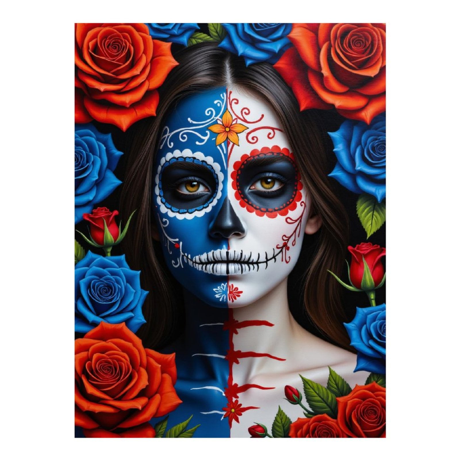 Jesus Colorful 5D Diamond Painting Kit - 12x16 Inch DIY Canvas Art For Home Decor & Gifts