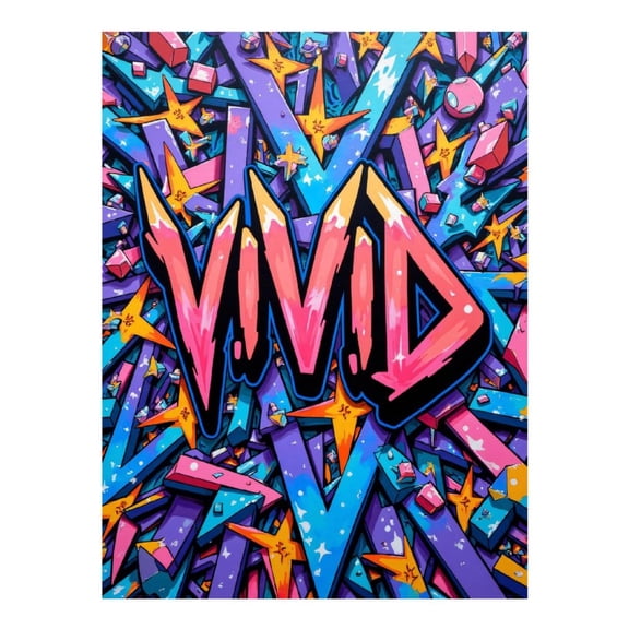 Diamond Art Kit for Adults, Colorful Graffiti Art Urban Style Diamond Painting for Adults Beginners, 5D DIY Diamond Art Painting Kits, Colorful Diamond Painting Craft for Home Decor 12x16