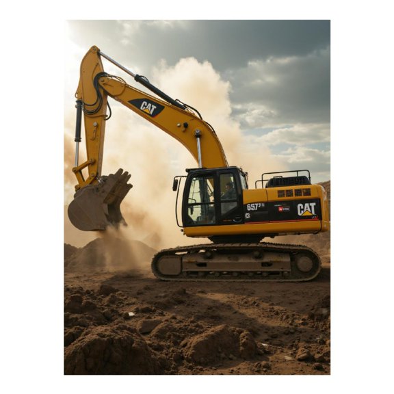 Diamond Art Kit for Adults, Construction Site Excavator Cloud Diamond Painting for Adults Beginners, 5D DIY Diamond Art Painting Kits, Colorful Diamond Painting Craft for Home Decor 12x16