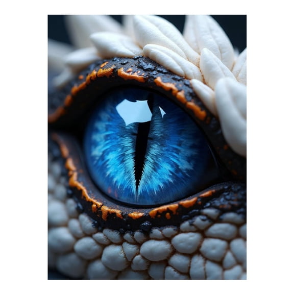 Diamond Art Kit for Adults, Cool Dragon Eye Print No.26 Diamond Painting for Adults Beginners, 5D DIY Diamond Art Painting Kits, Colorful Diamond Painting Craft for Home Decor 12x16