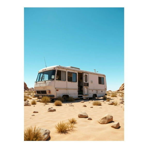 Diamond Art Kit for Adults, Desert RV Adventure Scene Diamond Painting for Adults Beginners, 5D DIY Diamond Art Painting Kits, Colorful Diamond Painting Craft for Home Decor 12x16
