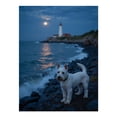 thumbnail image 1 of Diamond Art Kit for Adults, Dog Lighthouse Ocean Moonlit Night Diamond Painting for Adults Beginners, 5D DIY Diamond Art Painting Kits, Colorful Diamond Painting Craft for Home Decor 12x16, 1 of 7