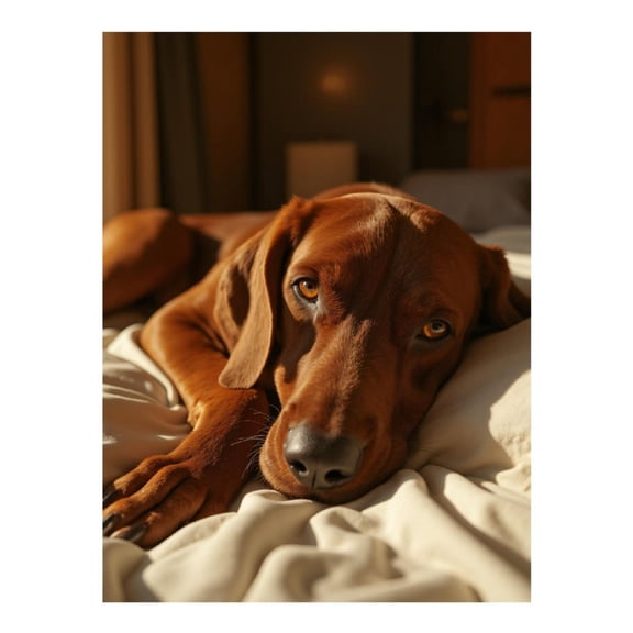 Diamond Art Kit for Adults, Dog Resting on Bed Sunlight Mood Diamond Painting for Adults Beginners, DIY Diamond Art Painting Kits, 5D Diamond Painting Crafts for Home Decor 12x16 Frameless