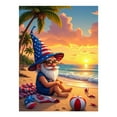 thumbnail image 1 of Diamond Art Kit for Adults, Elderly Wizard Beach Sunset Scene Diamond Painting for Adults Beginners, 5D DIY Diamond Art Painting Kits, Colorful Diamond Painting Craft for Home Decor 12x16, 1 of 7