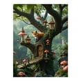 thumbnail image 1 of Diamond Art Kit for Adults, Fairytale Fox Treehouse Enchantment Diamond Painting for Adults Beginners, DIY Diamond Art Painting Kits, 5D Diamond Painting Crafts for Home Decor 12x16 Frameless, 1 of 7