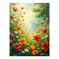 thumbnail image 1 of Diamond Art Kit for Adults, Floral Meadow Sunshine Springtime Bliss Diamond Painting for Adults Beginners, 5D DIY Diamond Art Painting Kits, Colorful Diamond Painting Craft for Home Decor 12x16, 1 of 7