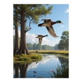 thumbnail image 1 of Diamond Art Kit for Adults, Flying Ducks Over Serene Pond Diamond Painting for Adults Beginners, 5D DIY Diamond Art Painting Kits, Colorful Diamond Painting Craft for Home Decor 12x16, 1 of 7