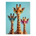 thumbnail image 1 of Diamond Art Kit for Adults, Giraffes Cool Sunglasses Fun Trio Diamond Painting for Adults Beginners, 5D DIY Diamond Art Painting Kits, Colorful Diamond Painting Craft for Home Decor 12x16, 1 of 7