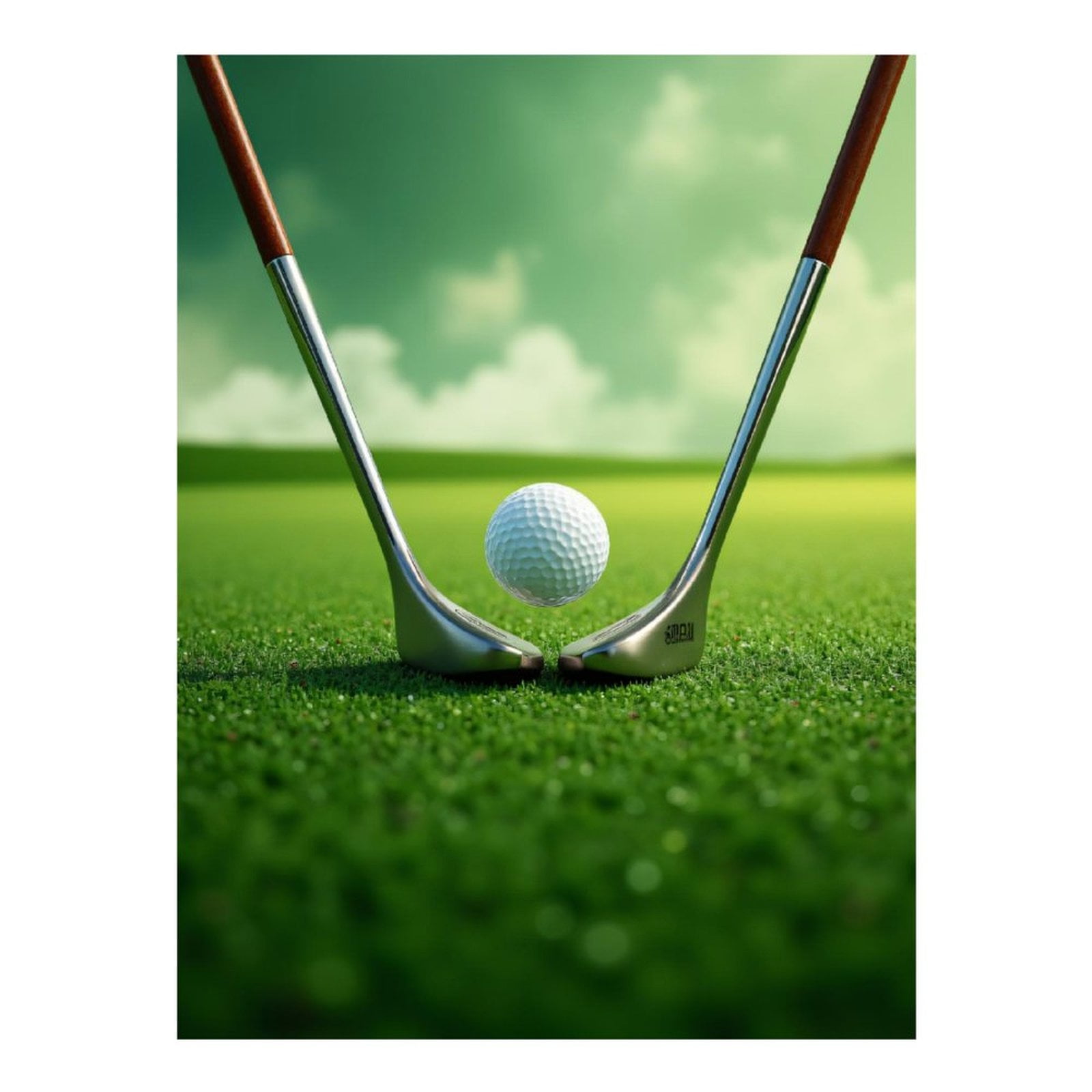 Diamond Art Kit for Adults, Golf Clubs Green Field Ball Diamond Painting for Adults Beginners, 5D DIY Diamond Art Painting Kits, Colorful Diamond Painting Craft for Home Decor 12x16