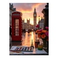 thumbnail image 1 of Diamond Art Kit for Adults, London Sunset Art Scene Colors Diamond Painting for Adults Beginners, 5D DIY Diamond Art Painting Kits, Colorful Diamond Painting Craft for Home Decor 12x16, 1 of 7