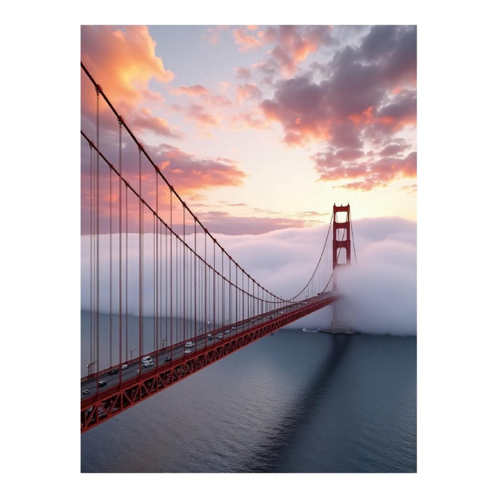 Diamond Art Kit for Adults, Modern Bridge Brown Print No.68 Diamond Painting for Adults Beginners, 5D DIY Diamond Art Painting Kits, Colorful Diamond Painting Craft for Home Decor 12x16