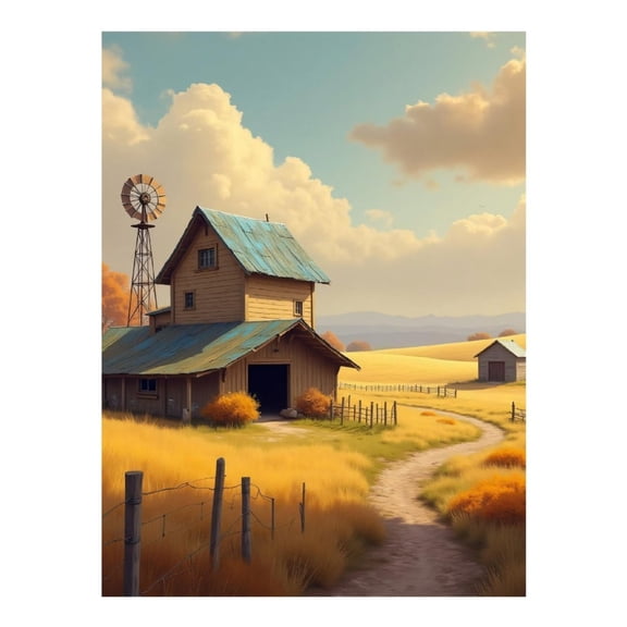 Diamond Art Kit for Adults, Modern Country House Print No.25 Diamond Painting for Adults Beginners, 5D DIY Diamond Art Painting Kits, Colorful Diamond Painting Craft for Home Decor 12x16