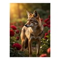 thumbnail image 1 of Diamond Art Kit for Adults, Nature Wilderness Sunrise Fox Roses Diamond Painting for Adults Beginners, 5D DIY Diamond Art Painting Kits, Colorful Diamond Painting Craft for Home Decor 12x16, 1 of 7