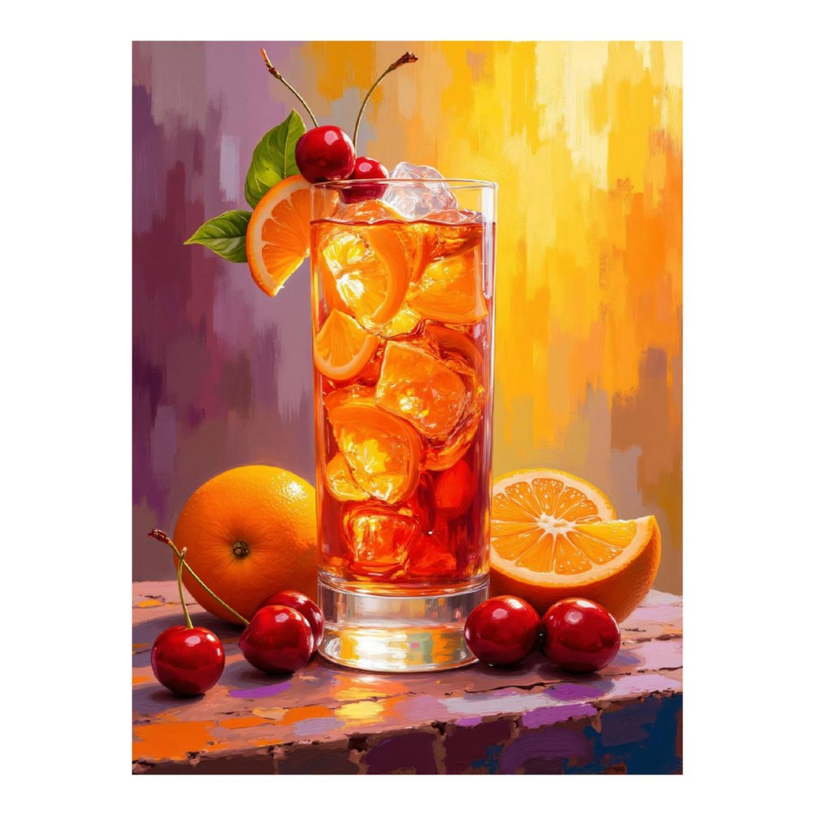 MAXBYE Kit Diamond Painting 5D Fai Da Te Per Adulti - Ombrello Arancione - Arte Dei Cristalli 30x40cm