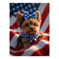thumbnail image 1 of Diamond Art Kit for Adults, Patriotic Puppy With Bow And Scarf Diamond Painting for Adults Beginners, 5D DIY Diamond Art Painting Kits, Colorful Diamond Painting Craft for Home Decor 12x16, 1 of 7