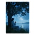 thumbnail image 1 of Diamond Art Kit for Adults, Peaceful Meditation By Calm Lake Diamond Painting for Adults Beginners, DIY Diamond Art Painting Kits, 5D Diamond Painting Crafts for Home Decor 12x16 Frameless, 1 of 7